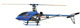 Click for the details of Metal & Fiberglass 450 Class 3D CCPM Electric Helicopter Kit Type GL450C W/Motor, ESC (Blue).