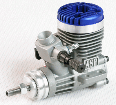 ASP S15A Engine for Airplanes Blue head version | ASP