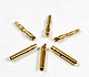 Click for the details of 2mm Golden Plated Connector (3 pairs) AM-1002C.
