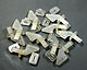 Click for the details of Plastic Horns 20 x 14 4-Holes  (10 pcs).