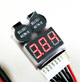 Click for the details of HiModel LED 1-8S LiPO Battery Voltage Tester/ Low Voltage Buzzer Alarm (1S support 3.7-30V).