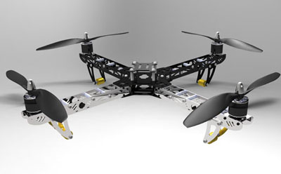 4 motor helicopter