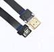Click for the details of Super Soft Shielded HDMI to Reversed Micro HDMI Conversion Cable - Black, 30CM.