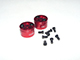 Click for the details of CNC Aluminum 1212 Quick Release Prop Adaptor - CW/CCW, Red.