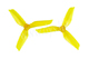Click for the details of DYS 5x4.2 5042 Tri-blade Bullnose Propeller Set (1CW/ 1CCW) - Yellow.