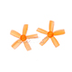 Click for the details of DYS  1935 5-blade Propeller Set (1CW/ 1CCW) - Orange.