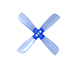 Click for the details of GEMFAN 2035 / 2 x 3.5"  4-blade Propellers - Blue (2 pairs) .