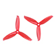 Click for the details of GEMFAN PC 5042  CW/ CCW Tri-blade Propeller Set - Red  (2CW/2CCW) .