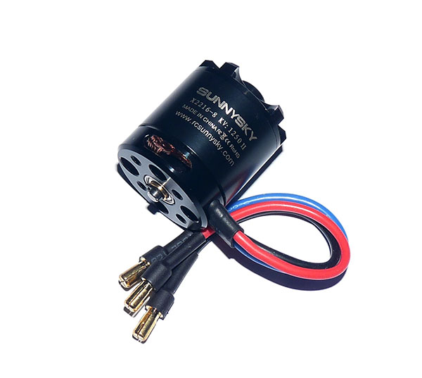 SUNNYSKY X2216 1250KV II 3.175mm 2-4S Outrunner Brushless Motor for RC Drone 400-800g Fixed-wing 3D Airplane Multirotor Copter