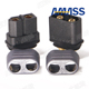 Click for the details of AMASS XT60 Connector male/female W/ Wire guiding sleeves .