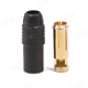 Click for the details of AMASS AS150 7mm Anti-spark Gold-plated Banana Connector (bullet connector) - Female, Black.