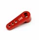 Click for the details of Futaba Standard 25T CNC Aluminum Single Side Arm - Red SO-001.
