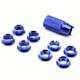 Click for the details of FUTABA/JR/Frsky Radio Switch Nuts - Blue.