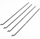 Click for the details of Φ1.2mm x L120mm Z-shape Metal Push Rods (4pcs)  16-185.