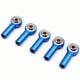 Click for the details of M4 x 26mm Metal Ball-head Push / Pull Rod Link/Joint (5pcs) - Blue.