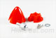 Click for the details of 32mm/1.25in Plastic Folding Propeller Spinner - Red.