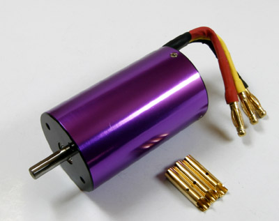 KingVal 3660 1400KV Waterproof Brushless Motor - 3.175mm Shaft For 1/10 Scale RC Cars