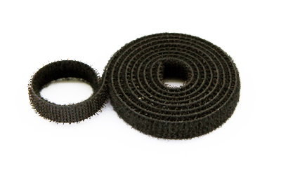 30mm Wide Velcro (loops & hooks integrated) 1 Meter - Black
