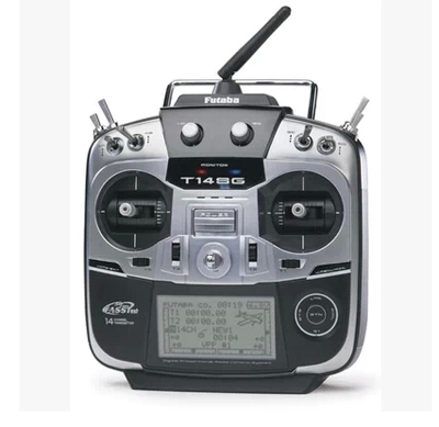 futaba 2 channel rc transmitter and receiver