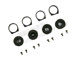 Click for the details of d10mm CNC Aluminum Fixing Base with Shock Absorbing Rubber (4pcs).