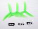 Click for the details of GEMFAN 5030 / 5 x 3"  3-blade Counter Rotating Propellers - Green (3pcs) .