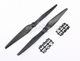 Click for the details of GF 11x5 High Rigidity Nylon Mix Carbon High Speed Propeller Set (one CW, one CCW).