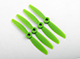 Click for the details of GEMFAN 4045 / 4 x 4.5" Fiberglass Nylon Propellers - Green  (4pcs) .