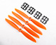Click for the details of GEMFAN 6045 / 6 x 4.5" Fiberglass Nylon Propellers - Orange (4pcs) .
