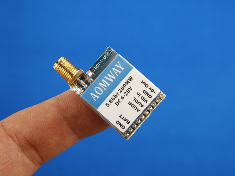 AOMWAY 5.8G 32CH 200mW Mini A/V Transmitter (VTX) 6g only | AOMWAY