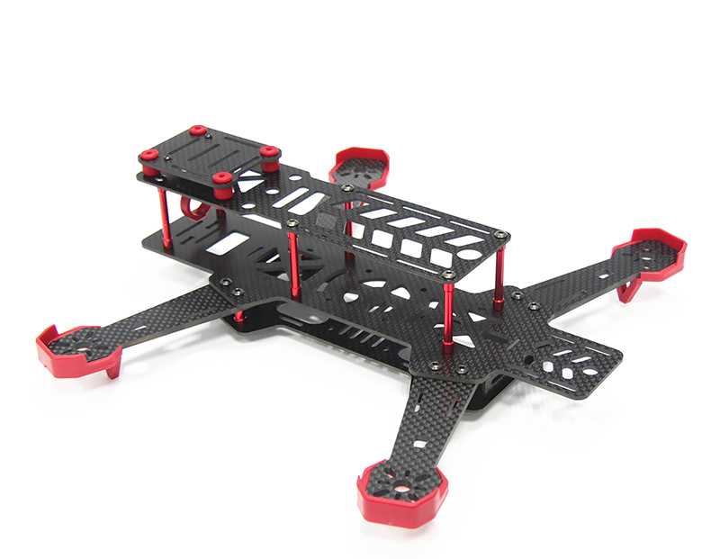 DL265 265mm Carbon Fiber 4axis Quadcopter Frame Kit W/ Motor
