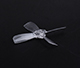 Click for the details of GEMFAN 2035 / 2 x 3.5"  4-blade Propellers - Clear (2 pairs) .