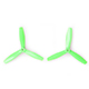 Click for the details of GEMFAN 6045BN / 6 x 4.5"  CW/ CCW Tri-blade Propeller Set - Green (2CW/2CCW) .