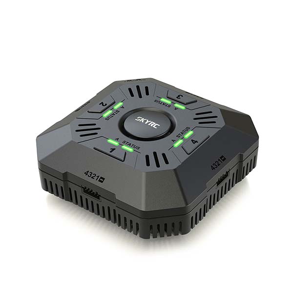 SKYRC E4Q 2-4S Multi Charger SK-100140 (Charging up to 4 batteries) | SKYRC