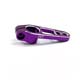 Click for the details of HiModel 25T Skeleton Light Weight Aluminum Servo Arm  - Purple.