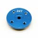 Click for the details of HiModel 24T Aluminum Servo Horn / Disc for JR HITEC - Blue.