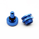 Click for the details of D4 x L2mm Aluminum Fuel Pipe Plug - Blue.