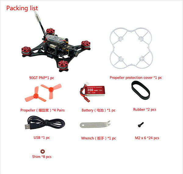 Kingkong Mini Racing Quadcopter 90GT ARTF | KINGKONG
